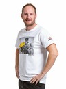 Meatfly Tricou pentru bărbați Meatfly Big Shock Kiss White | Alb | Mărime