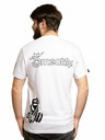 Meatfly Tricou pentru bărbați Meatfly Big Shock Dakar White | Alb | Mărime M | 100% bumbac
