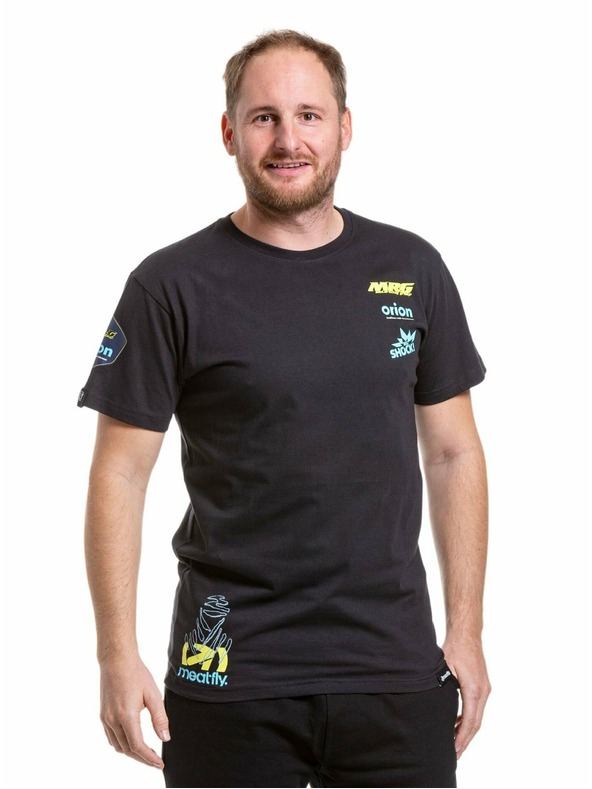 Meatfly Tricou Meatfly pentru bărbați Dakar Albastru/Negru