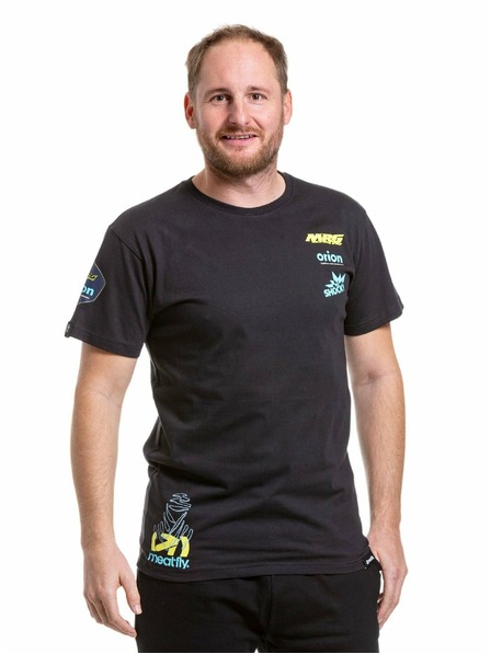 Meatfly Tricou Meatfly pentru bărbați Dakar Albastru/Negru