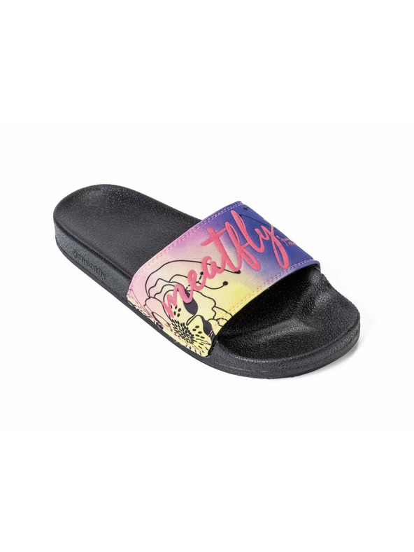 Meatfly Papuci Meatfly pentru femei Hudson Flori Piersică