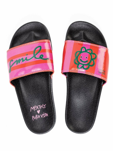 Meatfly Papuci Meatfly pentru femei Hudson Zâmbet | Multicolor | Mărime