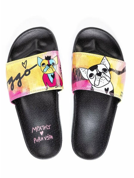 Meatfly Papuci Meatfly pentru femei Hudson Doggo | Multicolor | Mărime