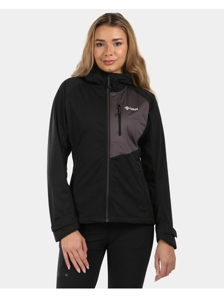 Kilpi Jachetă softshell pentru femei Kilpi BELTRA Neagră