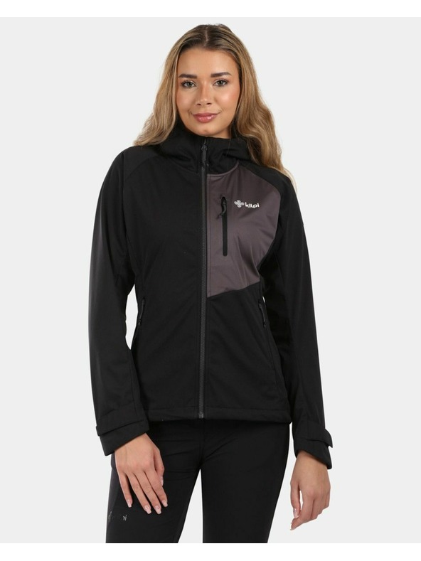 Kilpi Jachetă softshell pentru femei Kilpi BELTRA Neagră