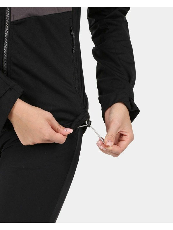 Kilpi Jachetă softshell pentru femei Kilpi BELTRA Neagră