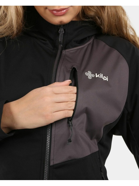 Kilpi Jachetă softshell pentru femei Kilpi BELTRA Neagră