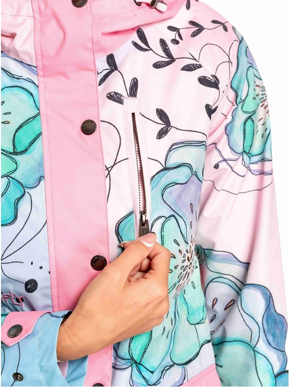 Meatfly Meatfly jachetă stradală pentru femei Xita Mentă Flori