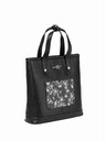Meatfly Meatfly geantă / rucsac Kerry Blossom Negru | Negru | Volum 7 L
