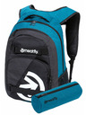 Meatfly Rucsac Meatfly Exile Petrol Heather/Charcoal Heather 24 L + PENAR GRATUIT | Albastru | Volum 24 L