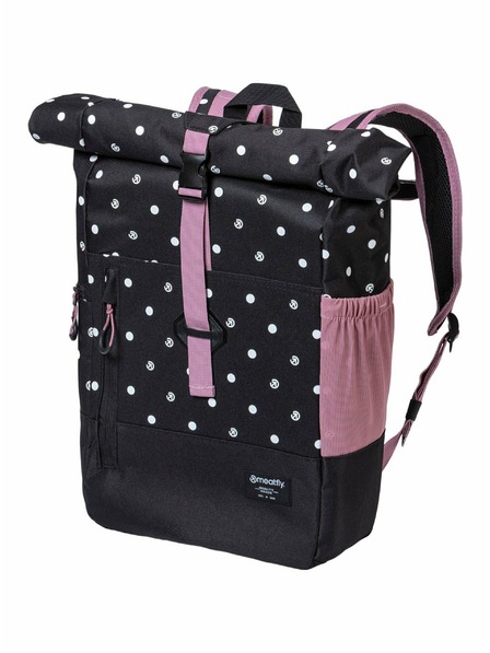 Meatfly Rucsac Meatfly Holler Black Dots 28 L | Negru | Volum 28 L