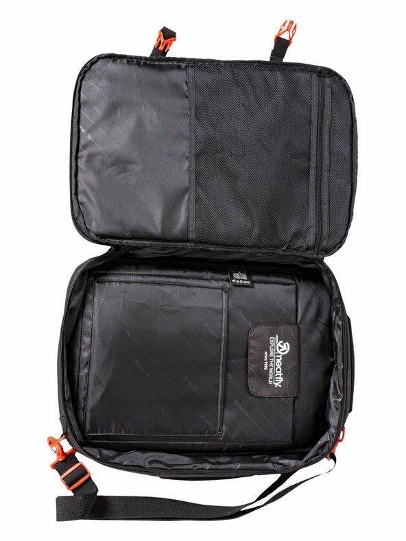 Meatfly Rucsac Meatfly Riley Morph Black 28 L | Negru | Volum 28 L