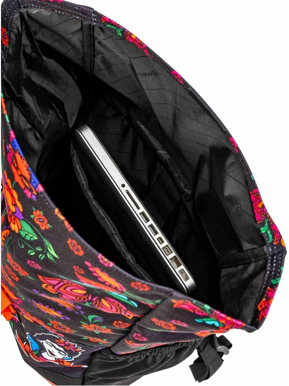 Meatfly Rucsac Meatfly Holler Viva La Vida Black 28 L | Multicolor | Volum 28 L