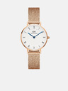 Daniel Wellington Ceas în culoare roz-auriu pentru femei Daniel Wellington mesh Petite Melrose