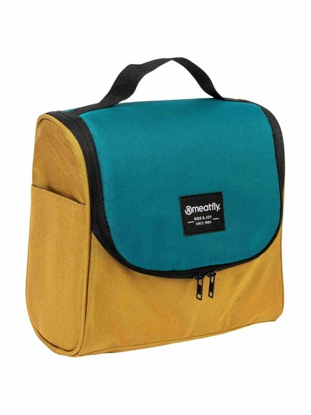 Meatfly Meatfly toiletry bag Specter Camel / Dark Jade