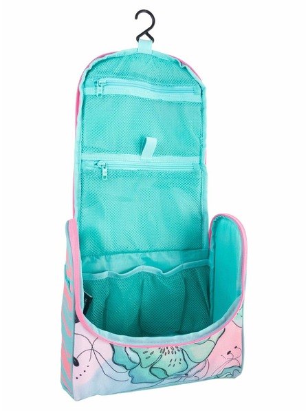 Meatfly Meatfly toiletry bag X Pura Vida Cara Mint Flowers