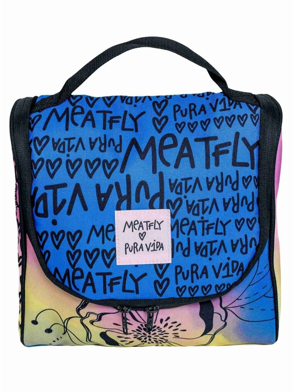 Meatfly Meatfly toiletry bag Cara Peach Flowers | Pink | Size