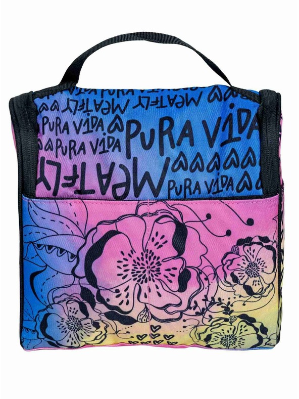 Meatfly Meatfly toiletry bag Cara Peach Flowers | Pink | Size