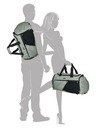 Enrico Benetti Travel bag Enrico Benetti Northern 47254 Grey