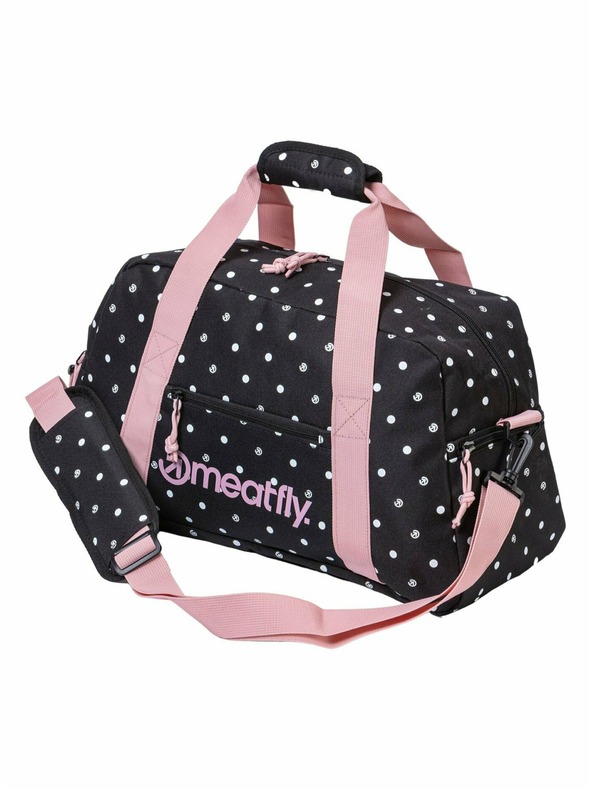 Meatfly Meatfly travel bag Mavis Black Dots | Black | Volume 26 L