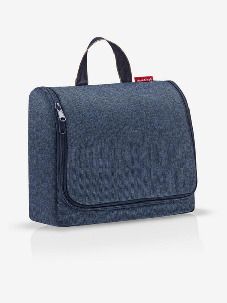 Reisenthel Dark blue cosmetic bag Reisenthel Toiletbag XL Herringbone Dark Blue