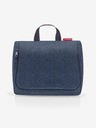 Reisenthel Dark blue cosmetic bag Reisenthel Toiletbag XL Herringbone Dark Blue
