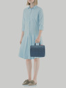Reisenthel Dark blue cosmetic bag Reisenthel Toiletbag XL Herringbone Dark Blue
