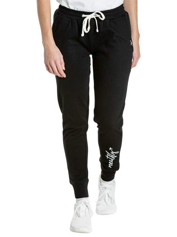 Meatfly Pantaloni de trening Meatfly pentru femei Toy Black | Negru | Mărime