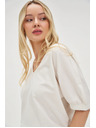 Moodo Tricou alb pentru femei Moodo