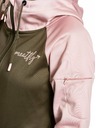 Meatfly Hanorac tehnic Meatfly Alisha Powder Pink/Olive pentru femei