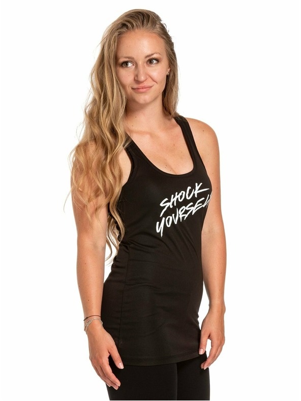 Meatfly Top damă Meatfly Big Shock! Alb / Negru | Negru | Mărime