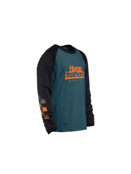 Horsefeathers Tricou de ciclism pentru copii Spike petrol HORSEFEATHERS