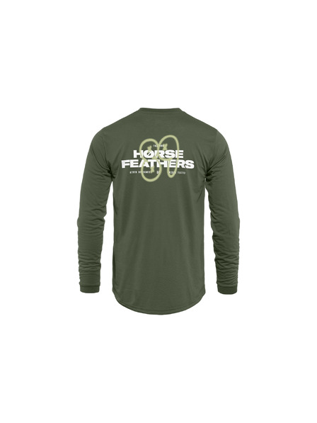 Horsefeathers Bike t-shirt Fury green HORSEFEATHERS