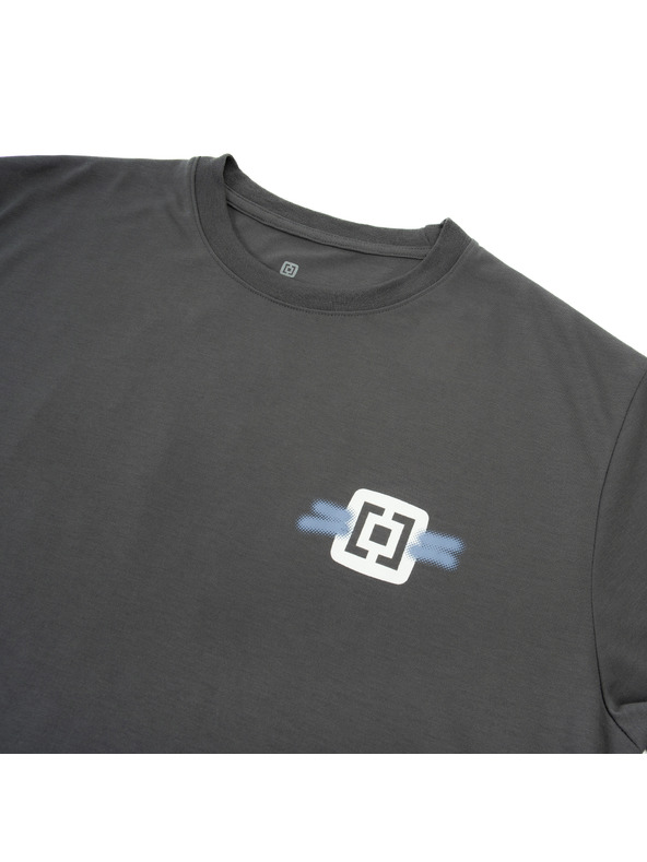 Horsefeathers Tricou de ciclism gri pentru bărbați HORSEFEATHERS