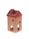 Casa de Engel Aromalamă ceramică - căsuță, roșie, 0/60