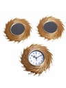 Casa de Engel Set de perete din plastic - ceas și oglindă 216x25cm - set 3 buc, 1/20