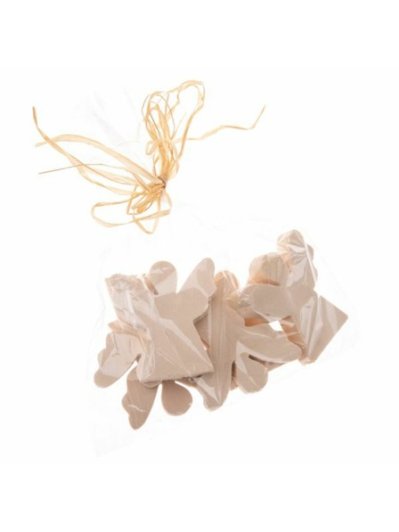 Casa de Engel Înger din scoarță de mesteacăn - set 6 buc, 6/120