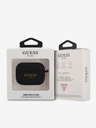 Guess Guess 4G Charm Husă din silicon pentru AirPods Pro Negru