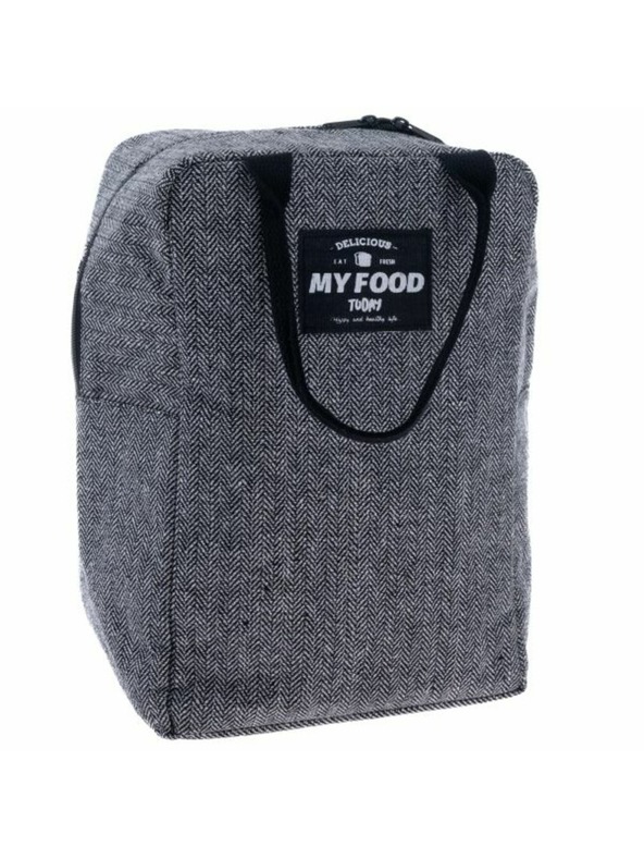 Casa de Engel Geantă termică textilă, gri, 0/100