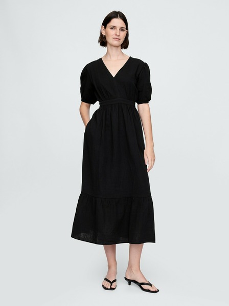 GAP Rochie midi din muselină GAP