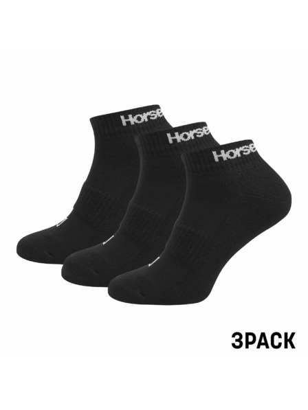 Horsefeathers Șosete Rapid Premium 3Pack negre HORSEFEATHERS