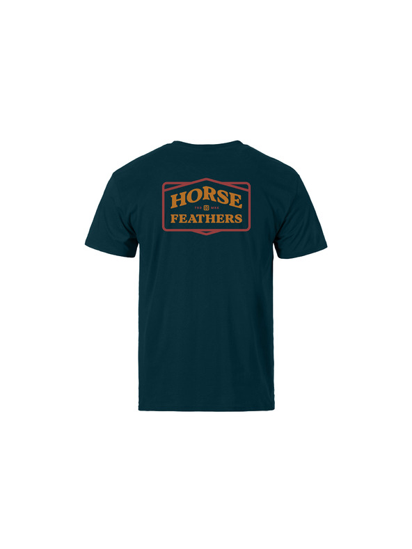 Horsefeathers Summit t-shirt black HORSEFEATHERS
