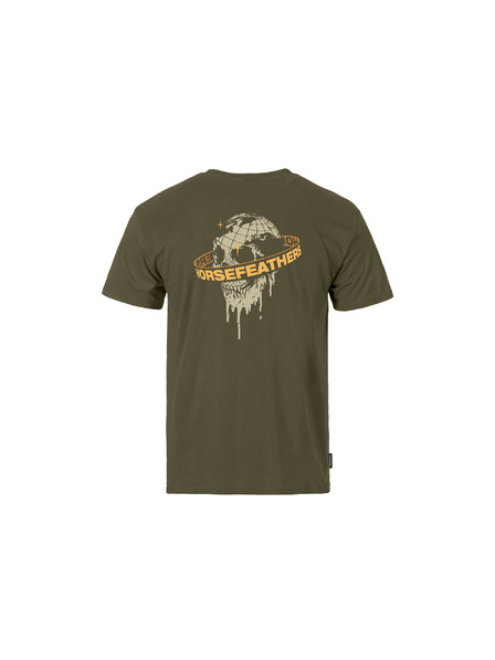 Horsefeathers Orbit t-shirt green HORSEFEATHERS