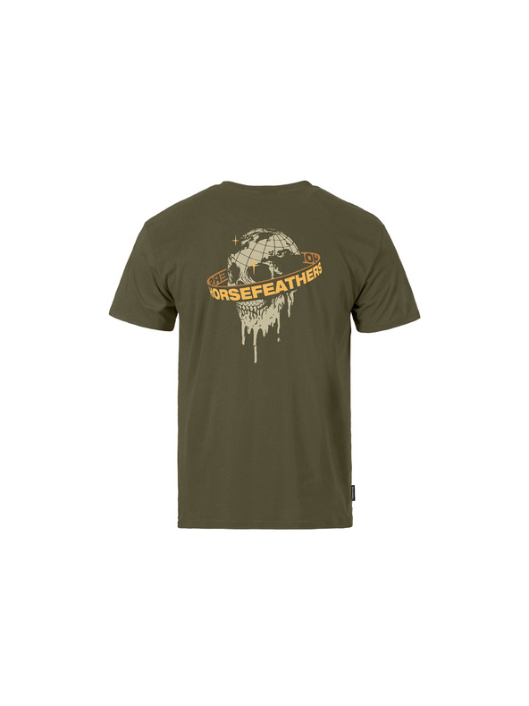 Horsefeathers Orbit t-shirt green HORSEFEATHERS