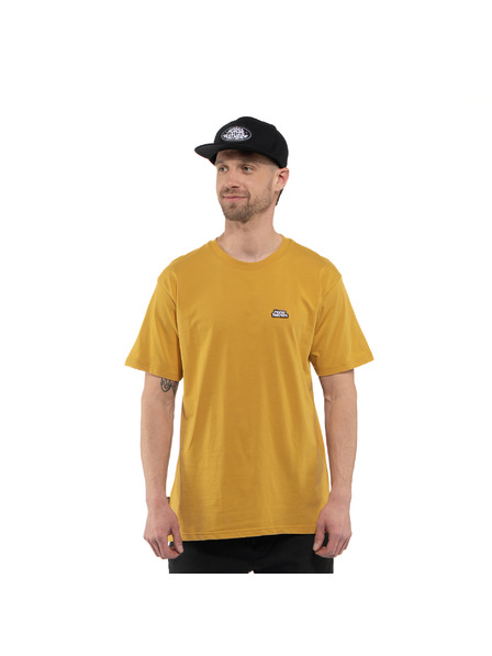 Horsefeathers Agent t-shirt - yellow HORSEFEATHERS