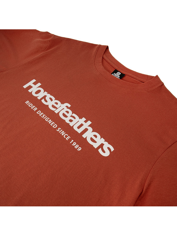 Horsefeathers Quarter t-shirt - ginger HORSEFEATHERS