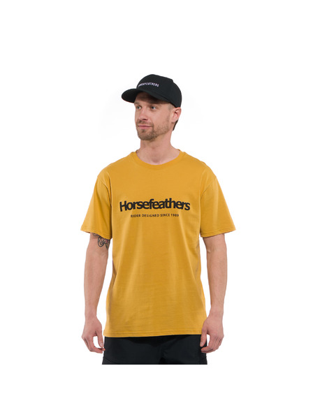 Horsefeathers Quarter t-shirt yellow HORSEFEATHERS