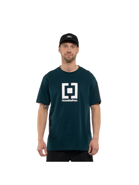 Horsefeathers Base t-shirt - blue HORSEFEATHERS