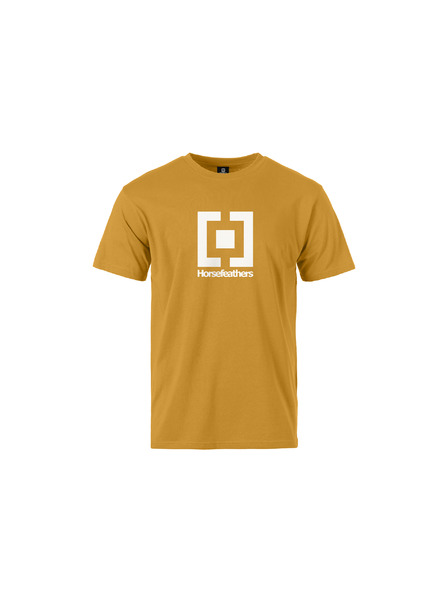Horsefeathers Base t-shirt yellow HORSEFEATHERS