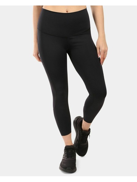 Kilpi Colanți fitness pentru femei Kilpi RIVIAN-W, cu tehnologie OPTI-DRY Negru